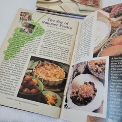 Summer Cooking Recipes Bundle of 4 Lot Cookbook Mini Magazines BHG 1990s 2000s