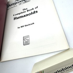 AD&D2E Advanced Dungeons and Dragons – The Complete Humanoids Handbook 2nd Ed