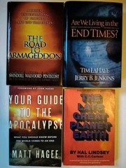 Bible Prophecy Book Lot (4) ~ LAHAYE, SWINDOLL, HAGEE, HAL LINDAY ~ END TIMES
