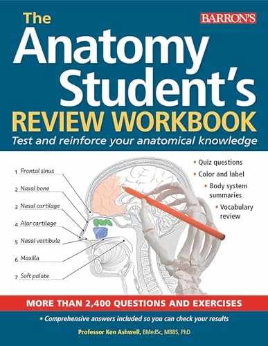 Anatomy Student’s – Paperback, by Barron’s Educational Series; – Very Good t