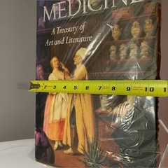 Art Literature Book Large Decor Illustrated Beaux Arts VTG Medicine Treasury MCM
