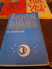 sybil leek books Lot Including Witch Craft, diary of A WITCH & Moon Signs