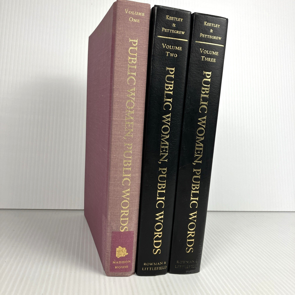 Public Women, Public Words 3 volume set : History of American Feminism HC