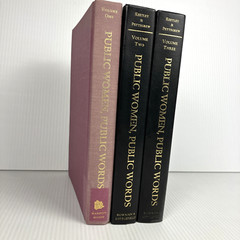 Public Women, Public Words 3 volume set : History of American Feminism HC