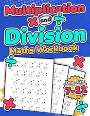 Multiplication and Division Maths Workbook Kids Ages 7-11 Times … (paperback)