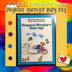 Richard Scarry Books, Set of 8, Vintage 1997, New Condition, Busy Day Storybooks