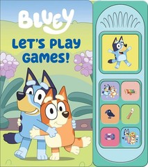 Bluey: Let’s Play Games! Sound Book [With Battery] Board Books by Pi Kids
