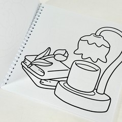 Self-Love: Girl Therapy Coloring Book, Spiral Bound, 40 pg. , 8.5″ x 8.5″