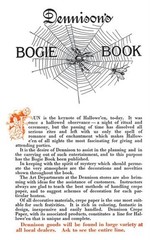1913 Dennison’s Bogie Book (Dennisons Halloween)