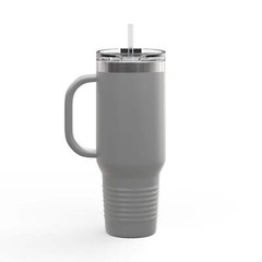 Wildlife-Inspired Insulated Travel Mug – 40oz with Bison Design
