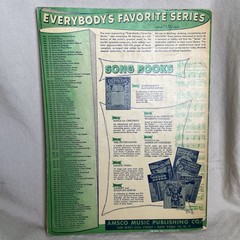 Vintage Song Sheets Everybody’s Favorite Songs by Amsco Music Over 200 Songs