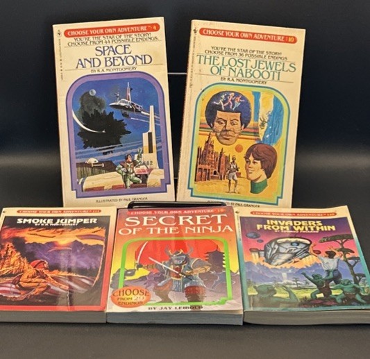 Choose Your Own Adventure – Lot Of 5 – 4, 10, 16, 110, 111 – Free Ship!