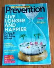 Lot of 3 PREVENTION Magazines August, December 2024 & March 2026 FREE US SHIP