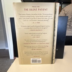 Celadon Books The Silent Patient Alex Michaelides Hardcover w/ Dust Jacket