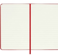 Moleskine Ruled Notebook, Hard Cover, 3.5″ x 5.5″ 192 Lined Pages Red