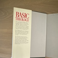 Charles C. Ryrie Basic Theology Hardcover Chariot Victor Pub 1986 Dust Jacket