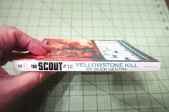 The Scout #12: Yellowstone Kill by Buck Gentry 1983, Zebra Bks Action Western