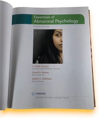 Essentials of Abnormal Psychology Barlow, Hofmann & Durand 8th Edition Mindtap