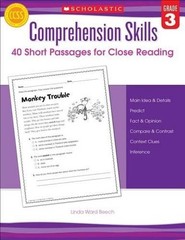 Linda Beech Comprehension Skills: Short Passages for Close Reading: (Paperback)