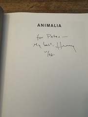 Animalia Henry Horenstein Signed Art Photography 2008 HC First Edition Italy