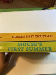 Lot Of 2-Mouse’s First Christmas And First Summer Lauren Thompson EUC HB Books