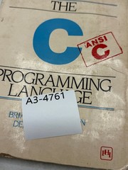 The C Programming Language Kernighan Ritchie 1988 Second Edition ANSI C Prentice