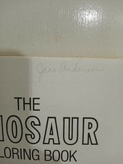 Vintage The Dinosaur Coloring Book by Anthony Rao Dover Publishing 46 Pgs 1980.