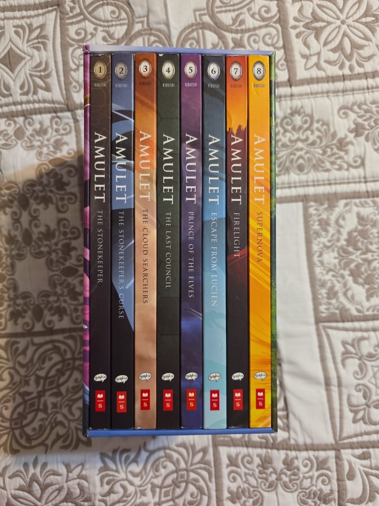 Amulet Complete Box Set Books 1–8 Kazu Kibuishi 2018 TP Graphic Novels