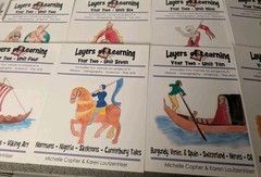 19-LOT: Layers of Learning Year TWO Units Lot *MISSING #3*M.Cpher & Loutzenhiser