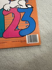 Vintage 70s Snoopy Notebook Peanuts Nostalgia Number Tablet 123 RARE HTF Math