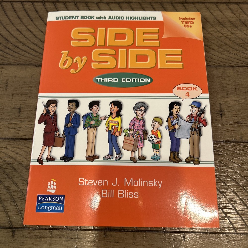 Side by Side: Student Book with Audio Highlights, Book 4 (Book & CD)