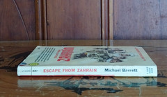 Escape From ZAHRAIN By Michael Barrett 1962 Gold Medal PB Book 1st