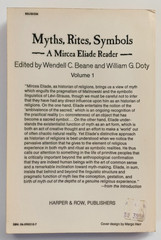 Myths, Rites, Symbols Vol 1 by Beane & Doty (Harper Colophon, 1976) PB