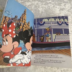 Vintage 1997 A Little Golden Book Mickey’s Walt Disney World Adventure Excellent