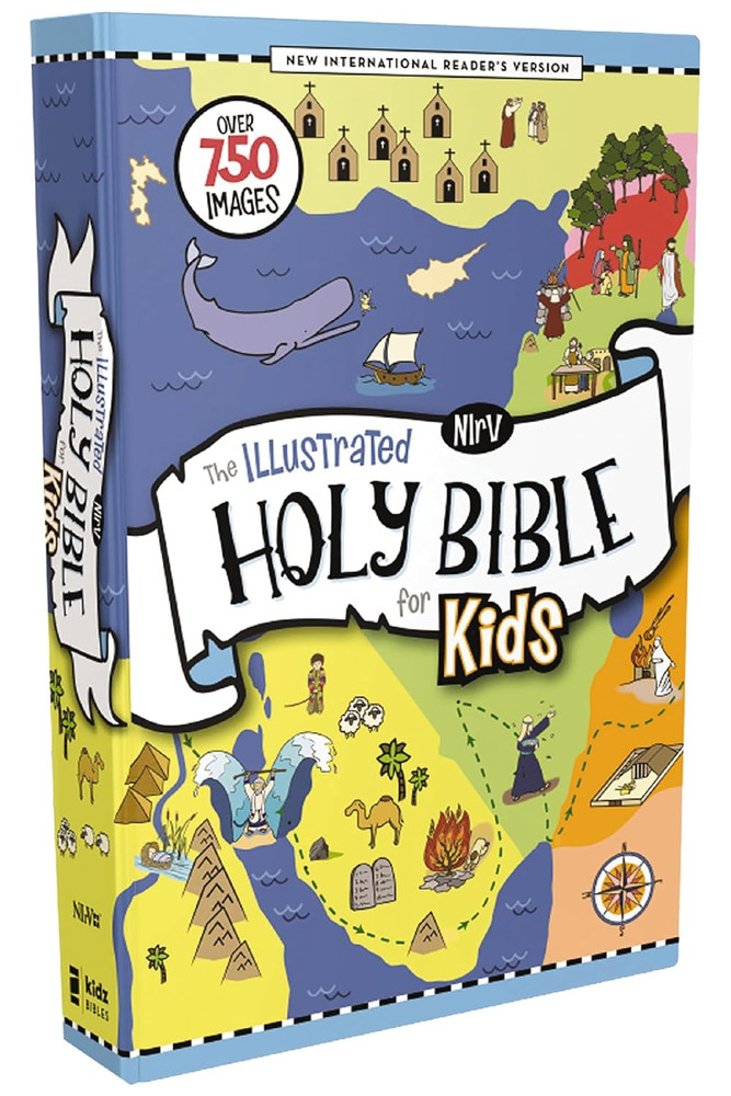 Nirv, the Illustrated Holy Bible for Kids, Hardcover, Full Color, Comfort Print: