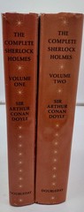 The Complete Sherlock Holmes 2 Volume Set by Sir Arthur Conan Doyle Doubleday