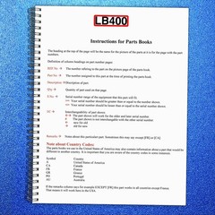 KUBOTA LB400 Loader Illustrated Parts List Manual – COIL BINDER – TOUGH COVERS