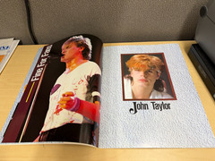 Duran Duran Photo Shot 1984 Japanese Book, Color Photos, intact with dust jacket