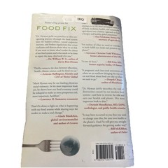Food Fix By Mark Hyman, MD -Hardcover Very Good Condition Book