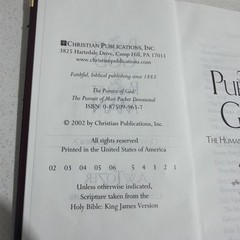 The Pursuit of God & The Pursuit of Man Devotional Readings A.W. Tozer