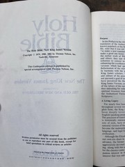 Holy Bible: New King James Version NKJV, Thomas Nelson, 1982 Hardcover