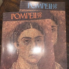 1978 Pompeii AD 79 Volume 1 & 2 Museum Fine Arts Boston Archaeology Volcano Set