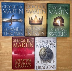 A Song Of Ice And Fire Series (Game of Thrones) By George R.R. Martin Hardcover