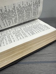 Circa 1962 World Publishing RSV Bible Black Morocco Leather GOLD EDGE