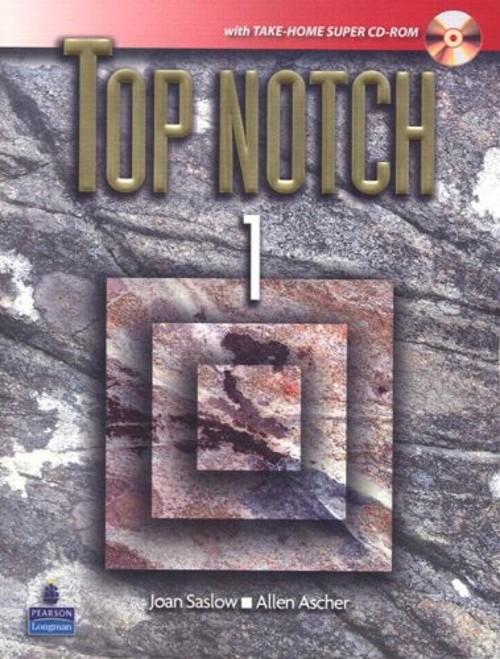 Top Notch 1 with Super CD-ROM Paperback Allen, Saslow, Joan M. As