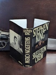 Stephen King Skeleton Crew 1st/1st HCDJ Putnam 1985 Vintage Horror Mylar