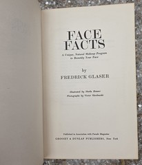 Vintage 1960s Face Facts Fredrick Glaser Makeup Hair Style Book Barbra Streisand