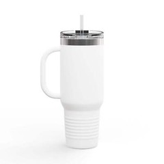 Wildlife-Inspired Insulated Travel Mug – 40oz with Bison Design