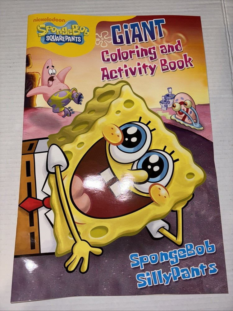 Sponge Bob Squarepants Giant Coloring & Activity Book Nickelodeon