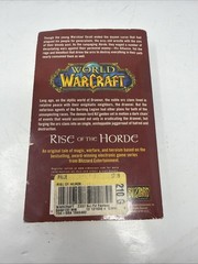 Rare World of Warcraft: Rise of the Horde by Christie Golden WOW Fantasy PB 2007
